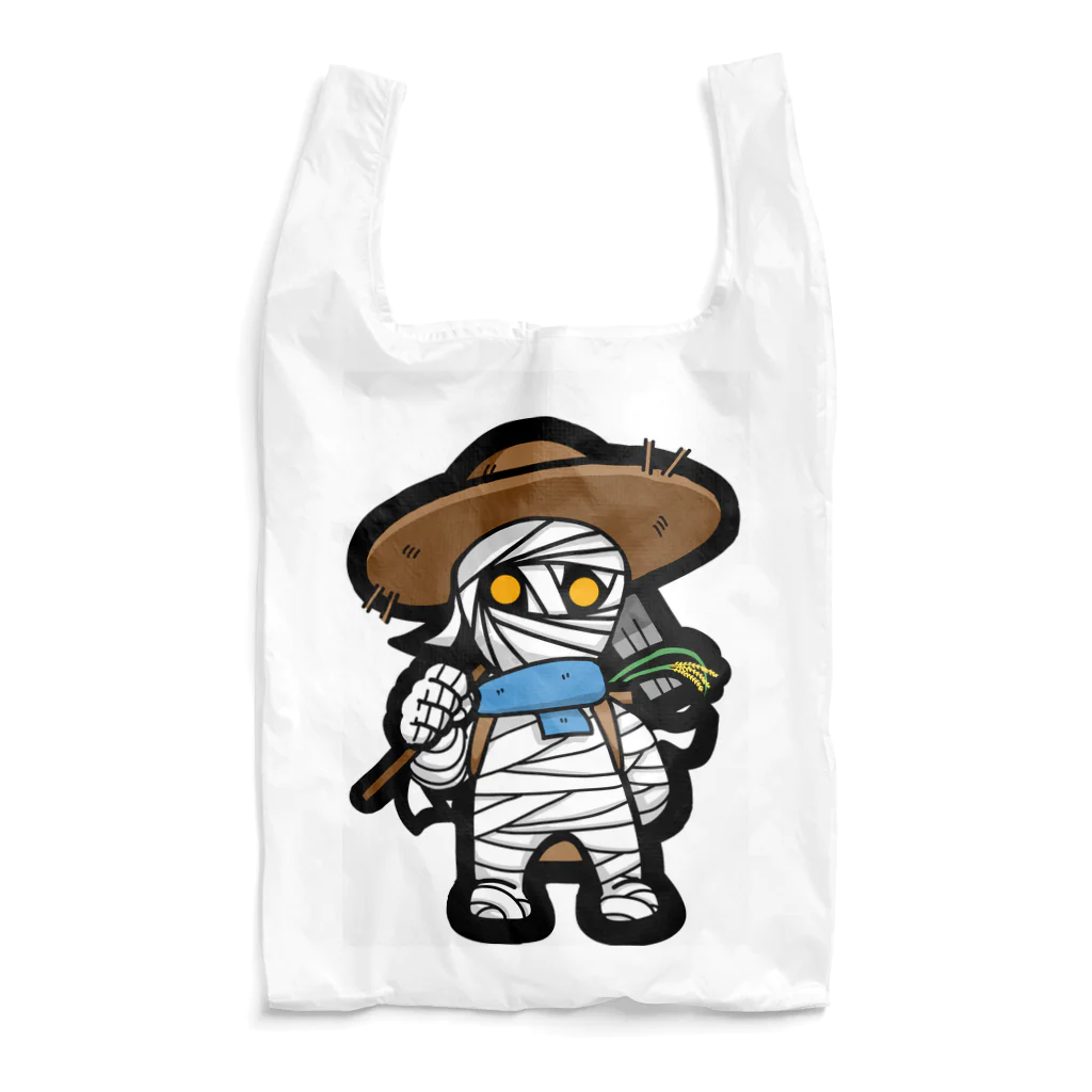 scien-sparkの大人気ミイラのゆるキャラこめやん Reusable Bag