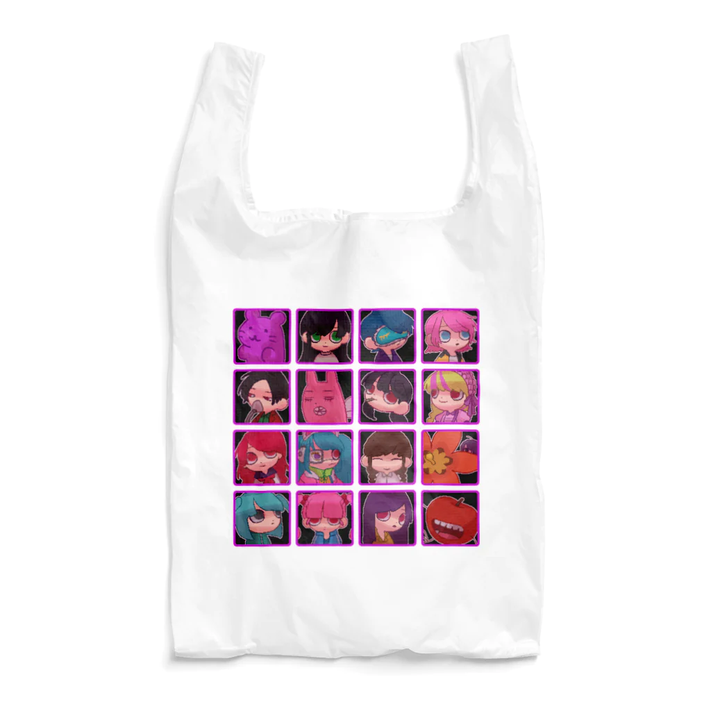 夢現ダンジョングッズ売場のダンジョン住民集合 Reusable Bag