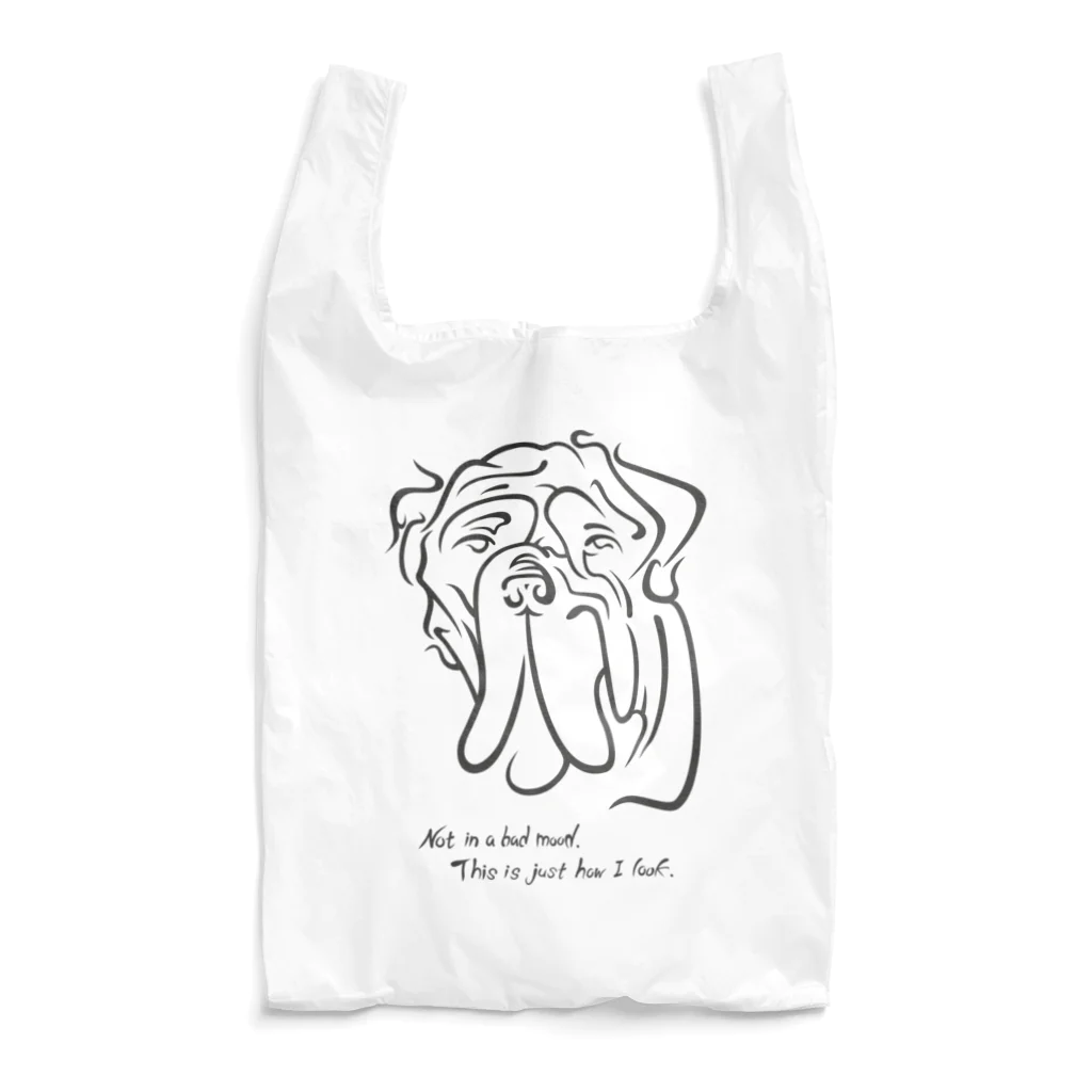 Kazuki Shibataのナポリタン・マスティフ Neapolitan Mastiff Reusable Bag