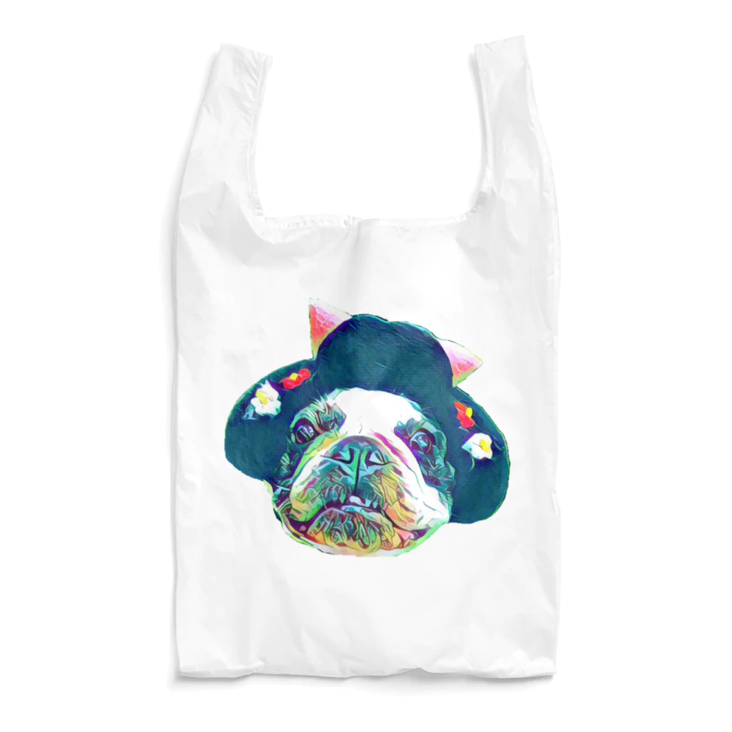 443_sijimiのすももちゃん Reusable Bag