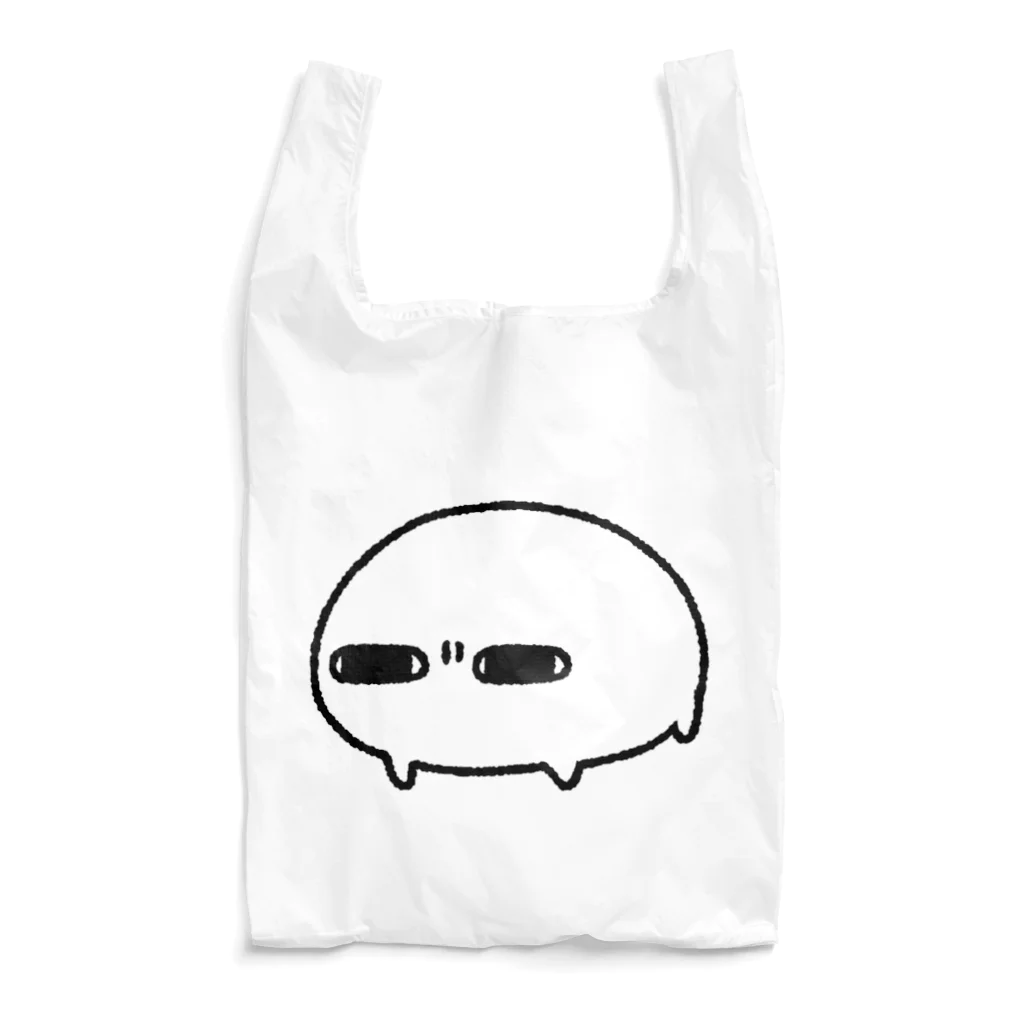 ぱーぷるぱっちのしろくてまるくてあったかいいきもの Reusable Bag