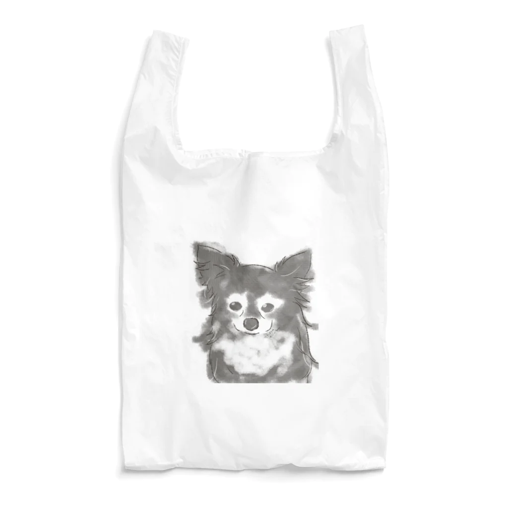 おじいちゃんチワワとわんぱくヨープーのちわわのおじいちゃん Reusable Bag