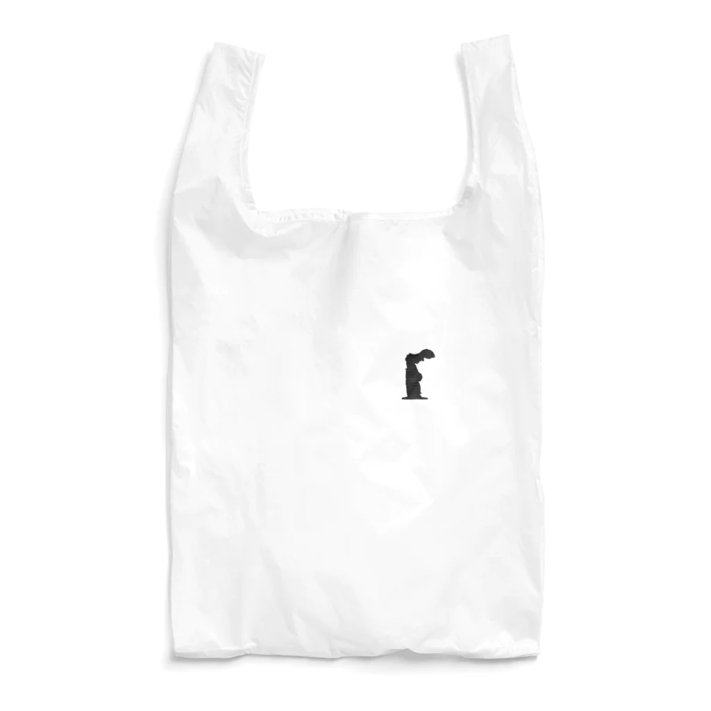 puikkoのサモトラケのニケ（ワンポイント　黒） Reusable Bag