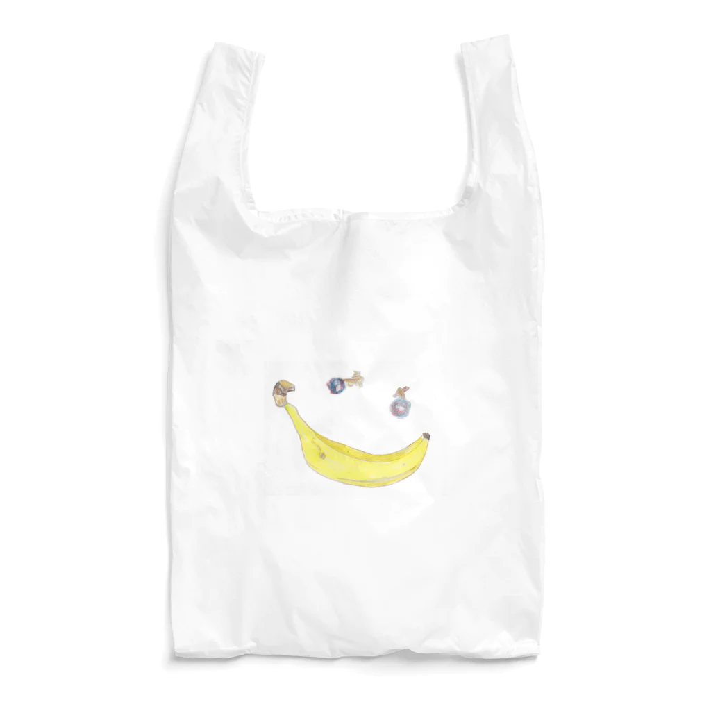 ホームタウンスター　Hometown Star のバナナスマイリー　Banana Smiley Reusable Bag