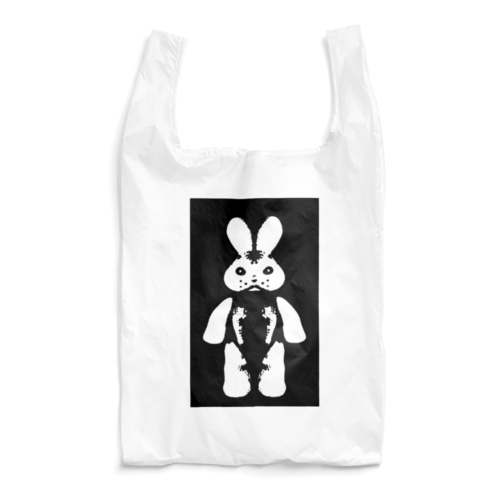 Danke Shoot Coffeeのウサギの人形 Reusable Bag