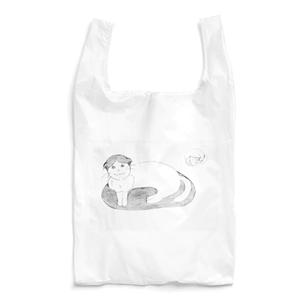 Su1-ka2のスコティッシュフォールド(猫) Reusable Bag