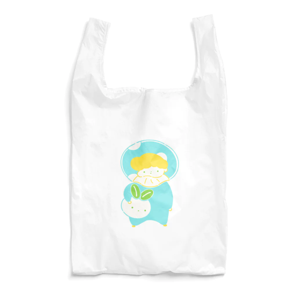 mushroomのきのピーともちうさ Reusable Bag