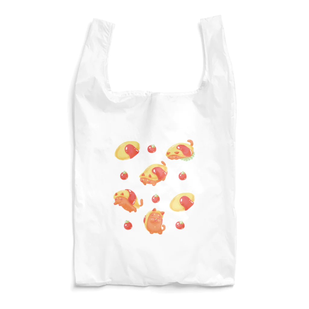 オムタマスタジオのオムネコ Reusable Bag