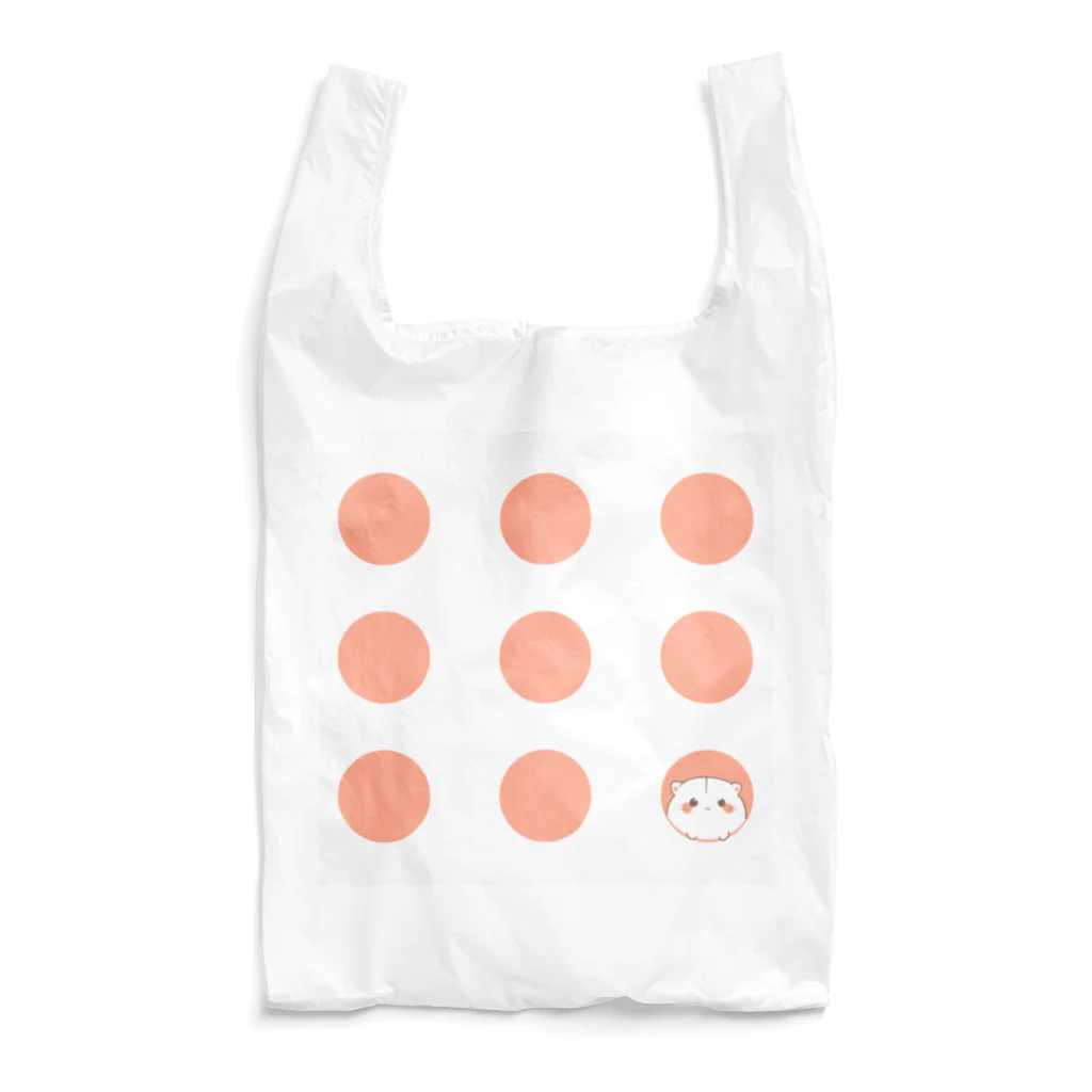 鈴下たとのドットとハムスター Reusable Bag