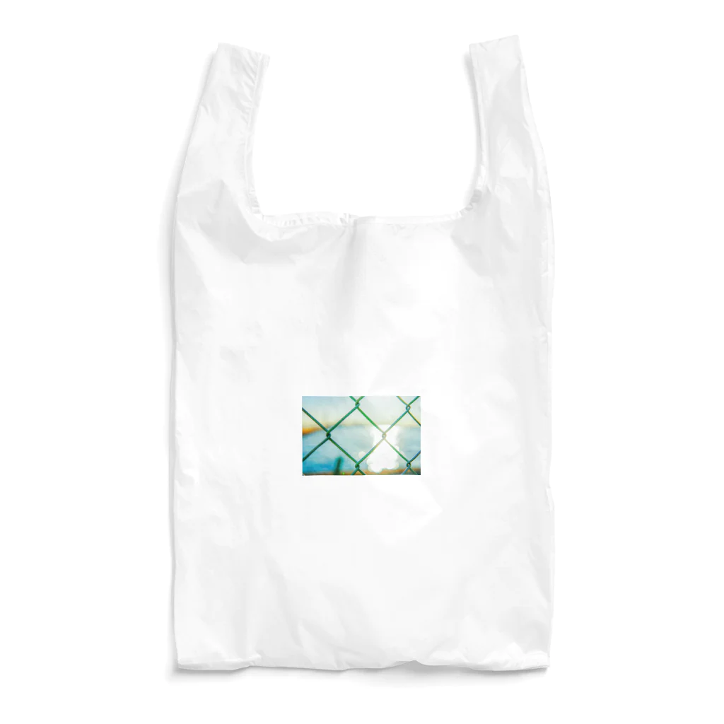 ym.のフェンス越しの海 Reusable Bag