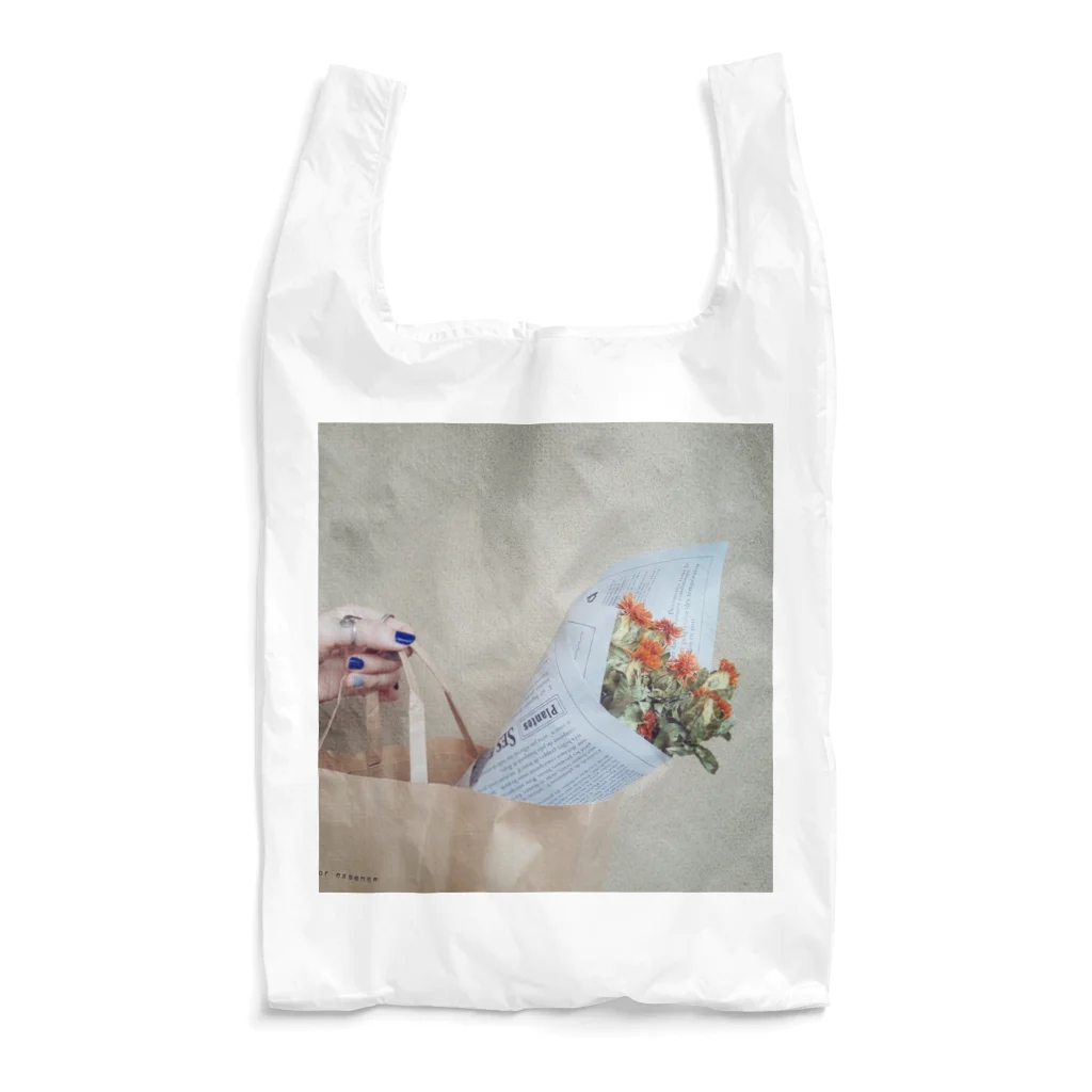 虎ゾーの何かわからず買った花 Reusable Bag