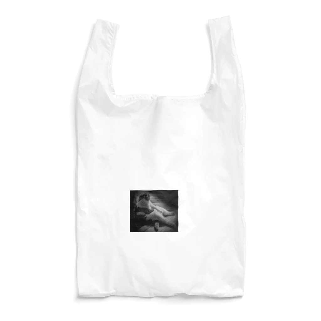 yashi-pのたたずむ猫さん Reusable Bag