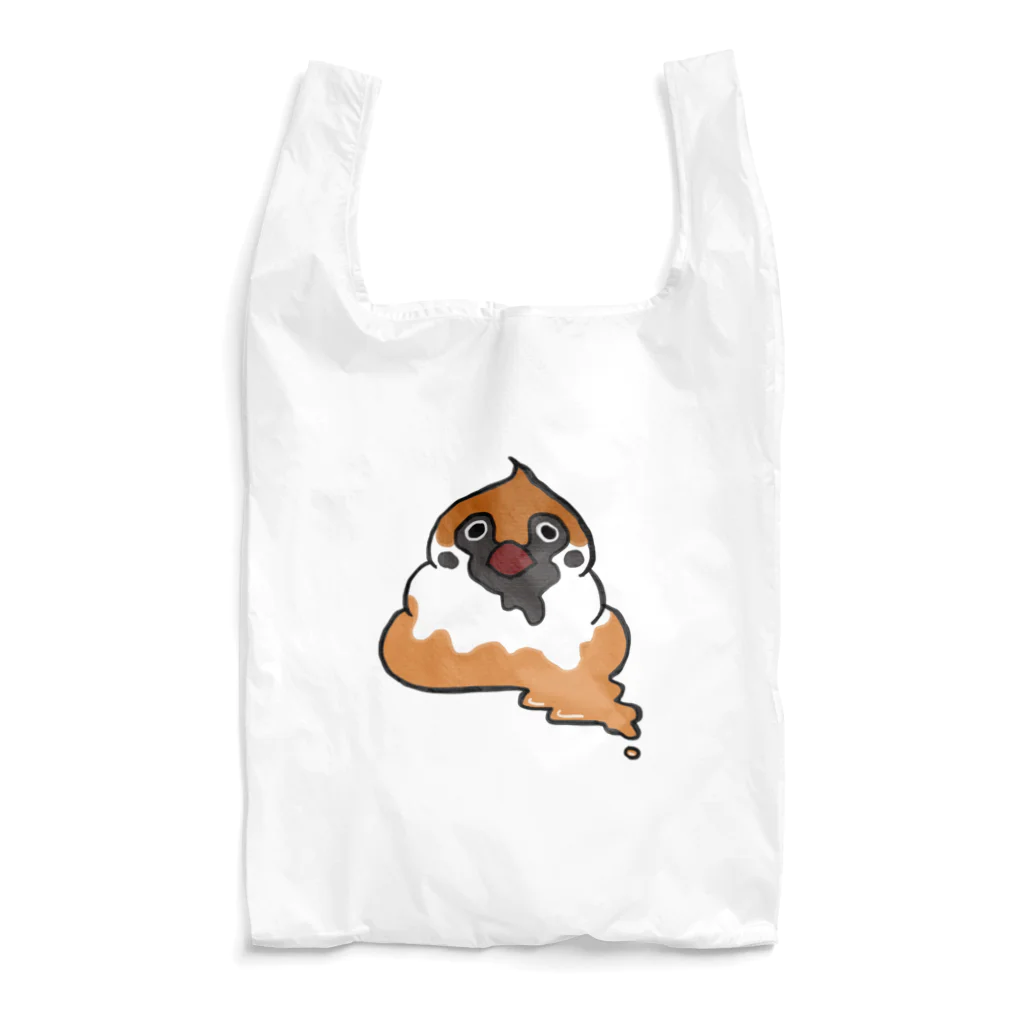 あやしいおばさん くろまめさんのウィンコ(とりこ) Reusable Bag