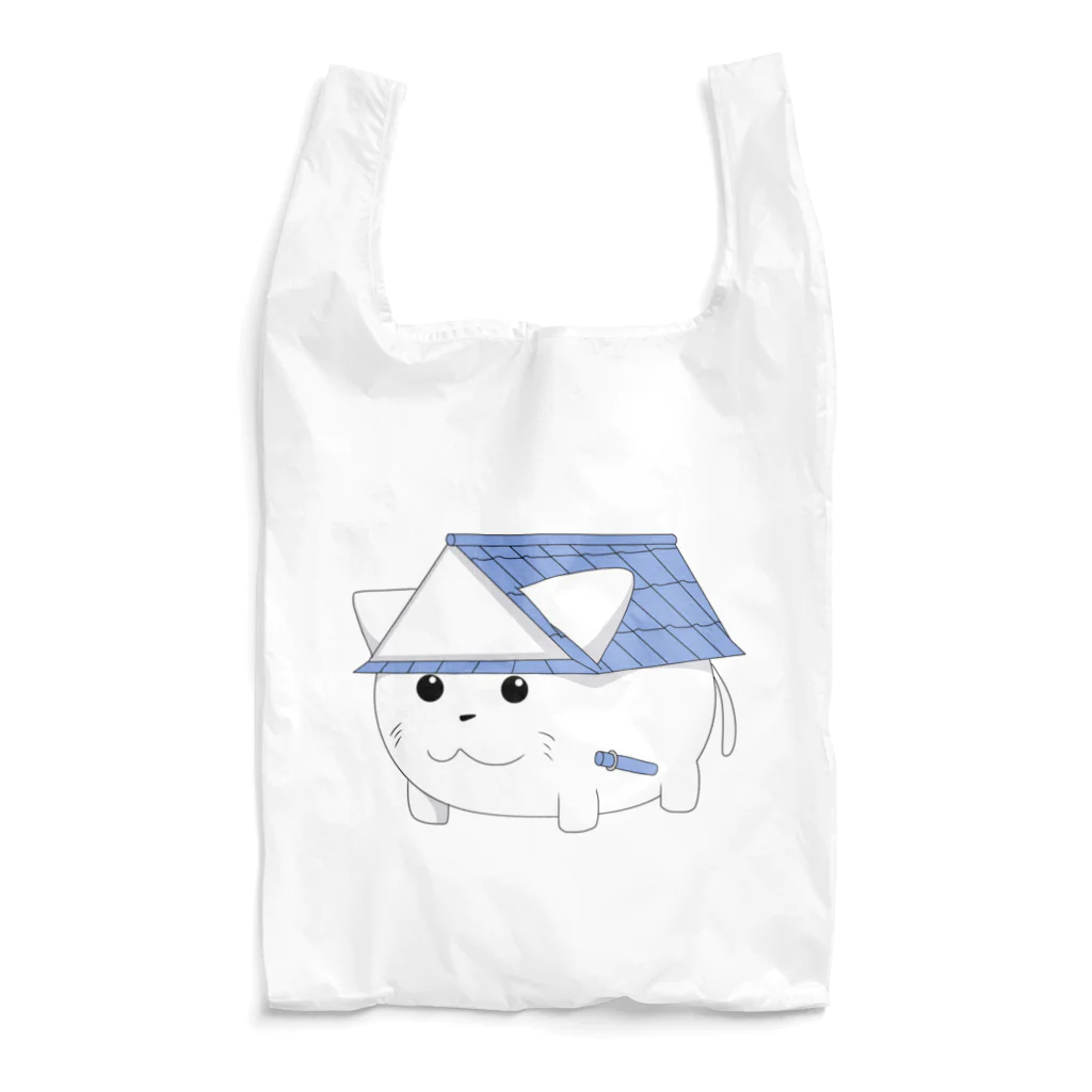 Flowerの家猫ザムライ Reusable Bag