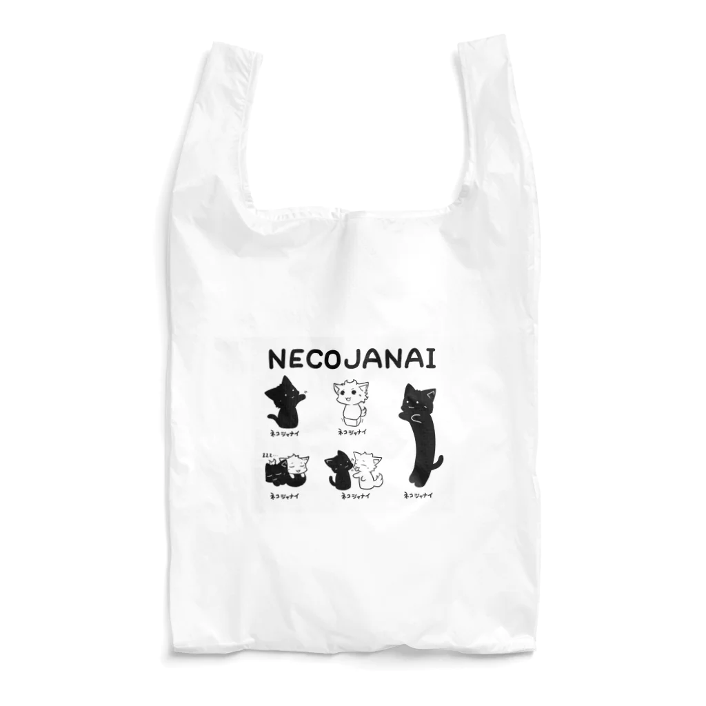 ぽたろのネコジャナイブランドのNECOJANAI５ エコバッグ