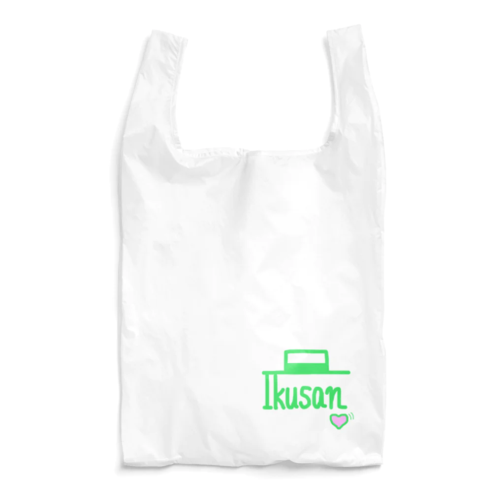 IKUSANの紳士ショップのいくさんの紳士サイン Reusable Bag