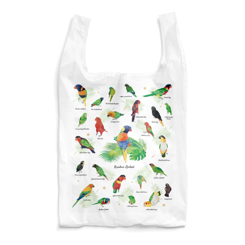 MIKIHO＠トリピカルのローリーエコバッグ Reusable Bag