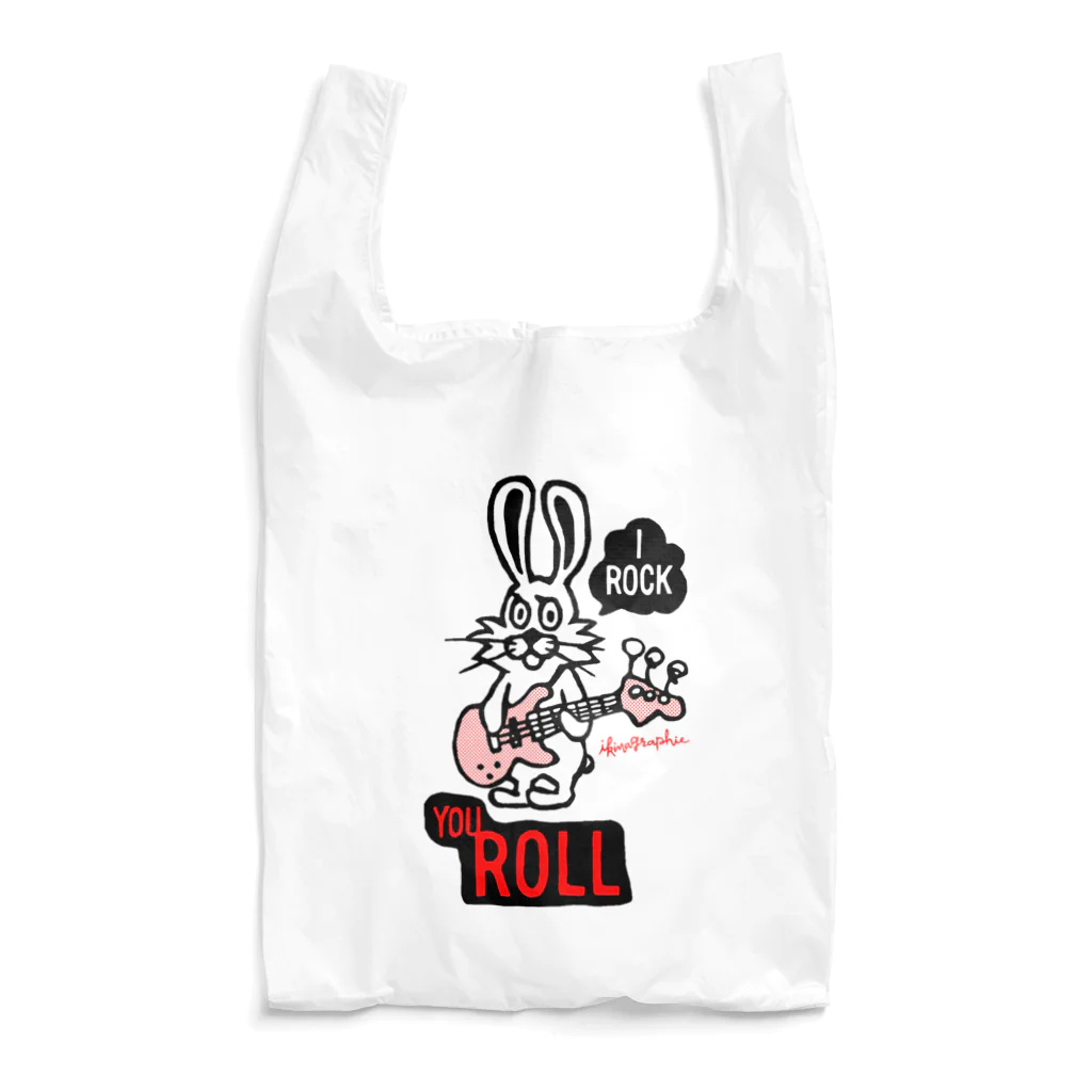 ikinagraphieのI ROCK YOU ROLL Reusable Bag