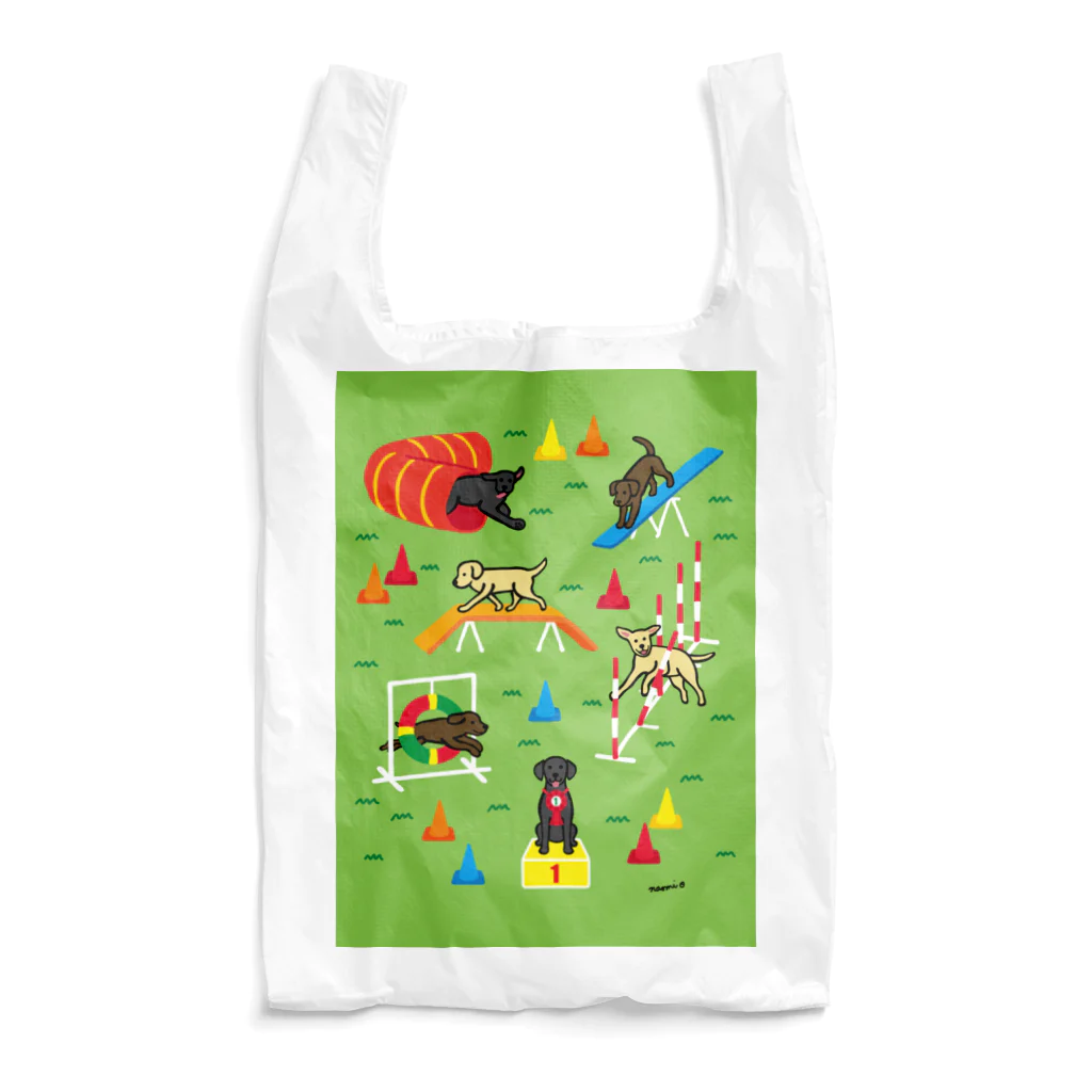 ハッピー・ラブラドールズのラブラドールアジリティ Reusable Bag