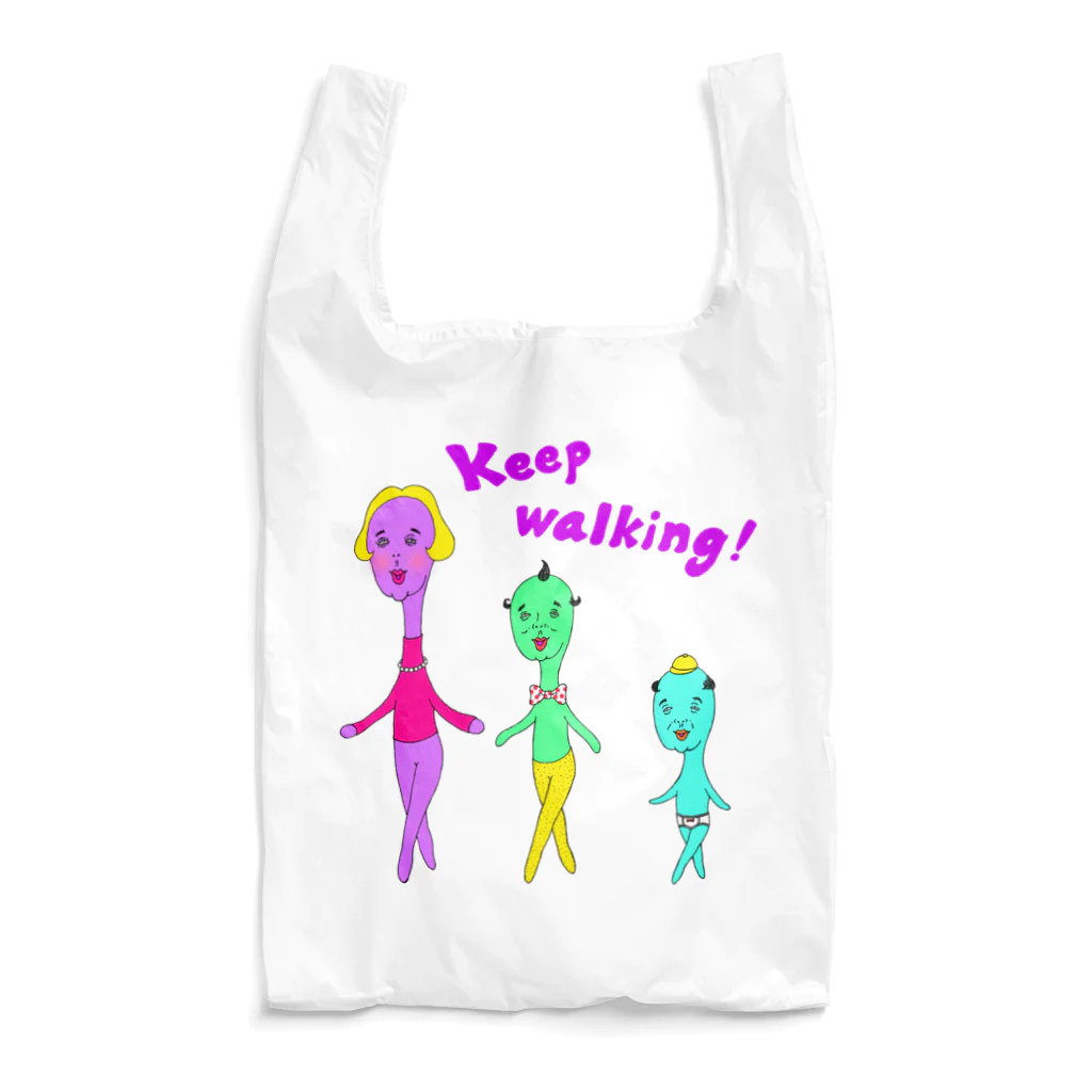 はなのところのKeep walking! エコバッグ