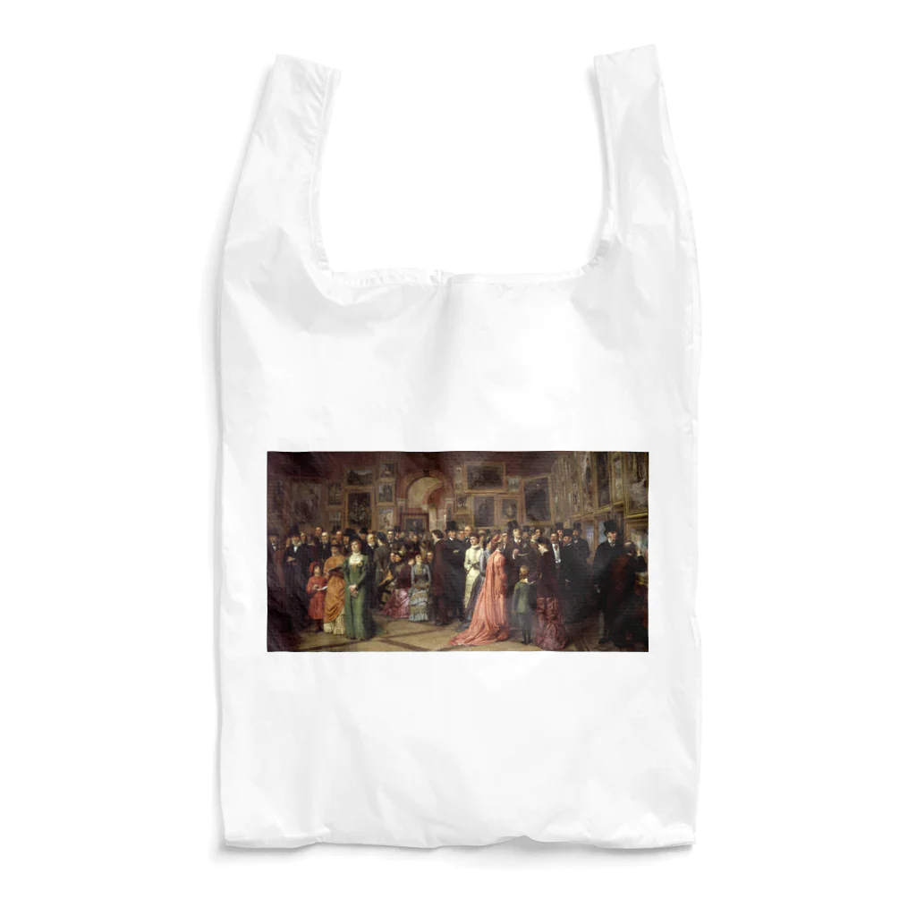 世界の絵画アートグッズのウィリアム・フリス《ロイヤル・アカデミー展の招待日》 Reusable Bag