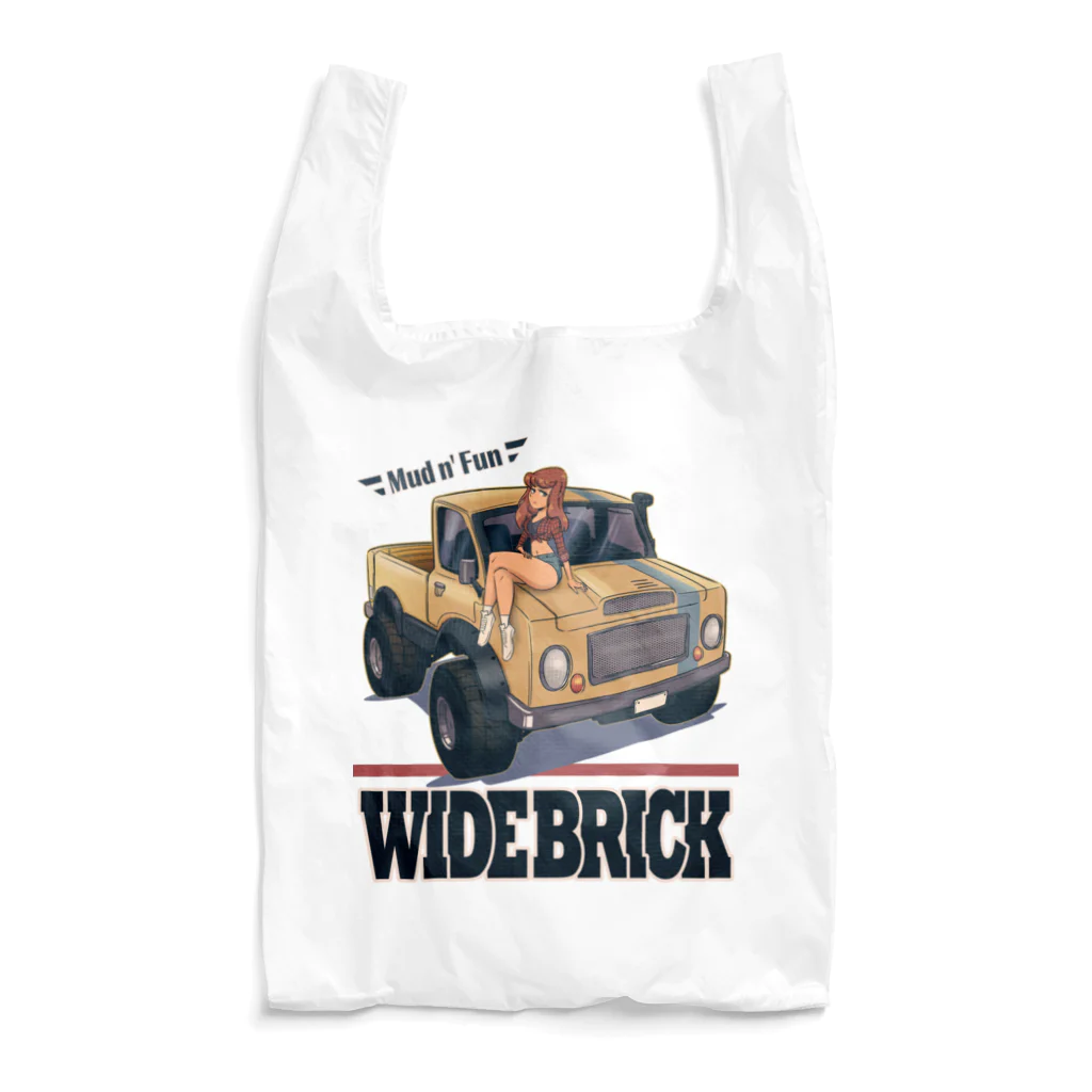 nidan-illustrationの"WIDE BRICK" エコバッグ