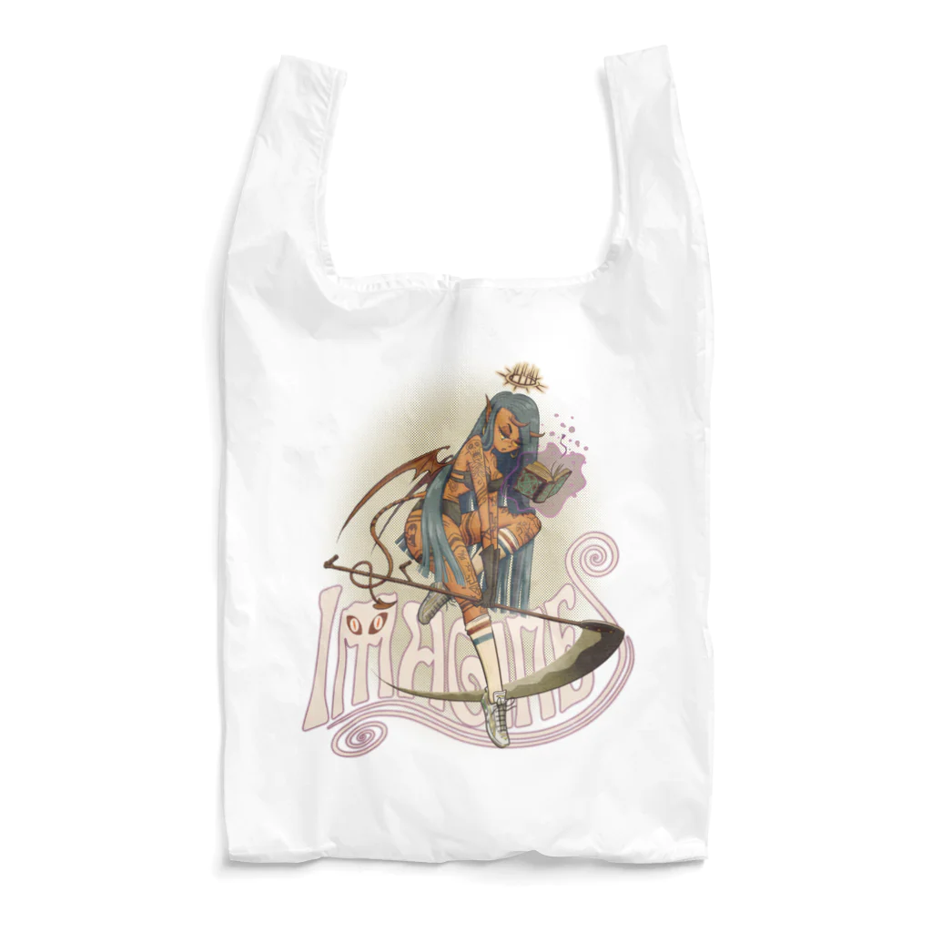 nidan-illustrationの"IMAGINE" Reusable Bag