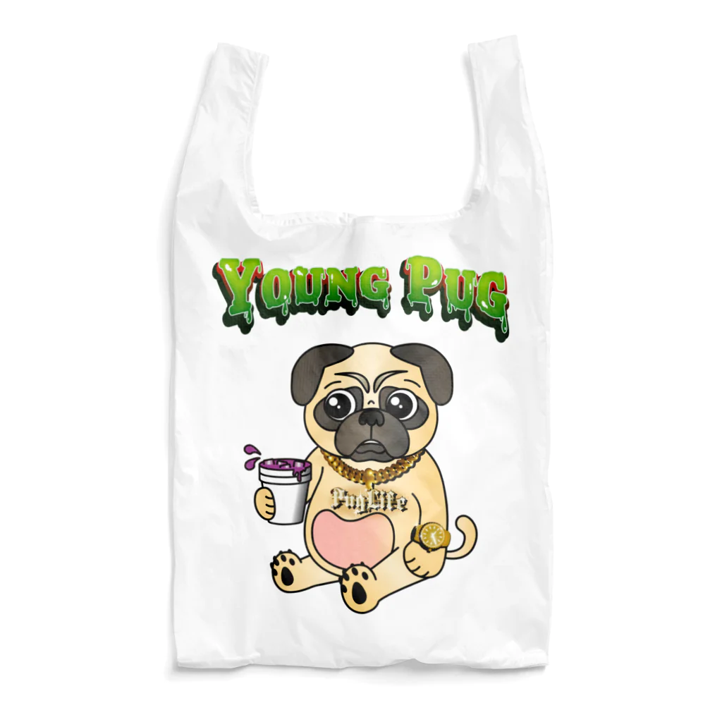 VS worldのYOUNG PUG エコバッグ