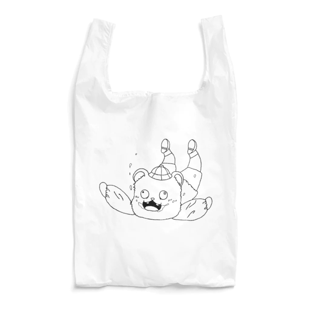 凡人のあっきのスカイダイビングするクマ Reusable Bag