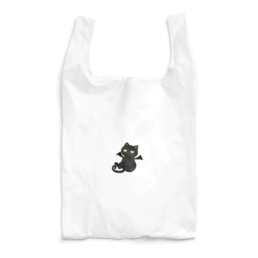 由伊つれづれアートのでびるきゃっと Reusable Bag