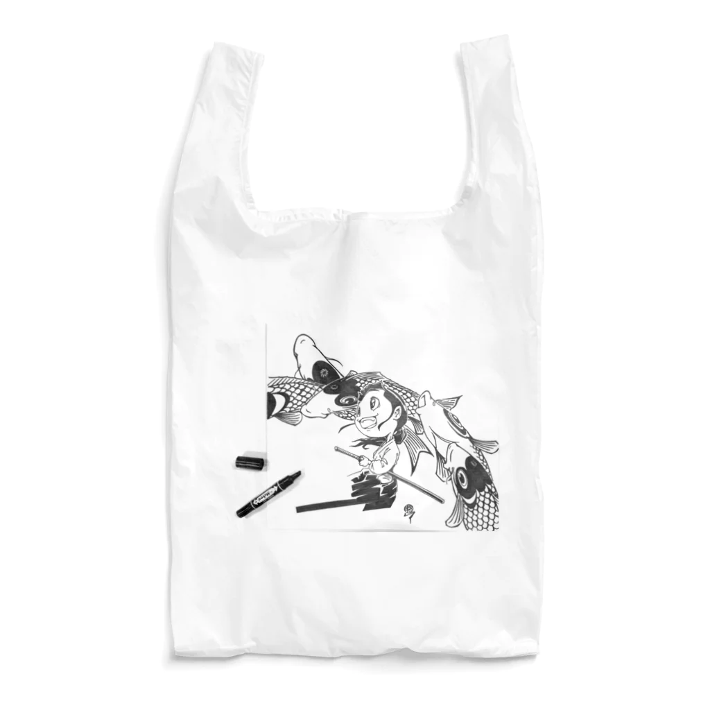 Kotobuki-Nanami design’sのBUDO-Girl 5月 Reusable Bag