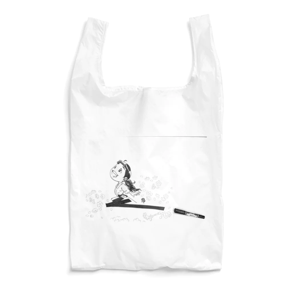 Kotobuki-Nanami design’sのBUDO-Girl 4月 Reusable Bag