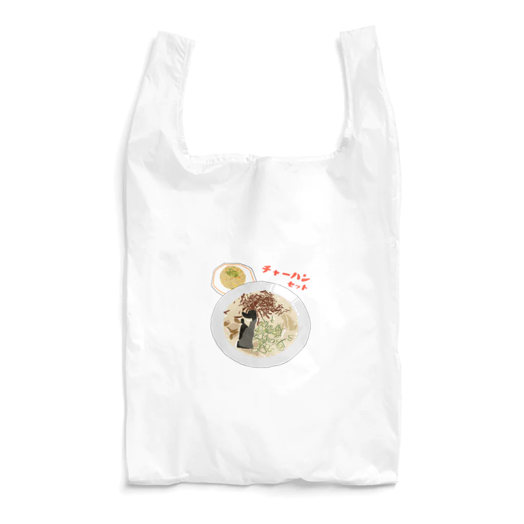 群青色ショップの豚骨ラーメン　チャーハンセット Reusable Bag