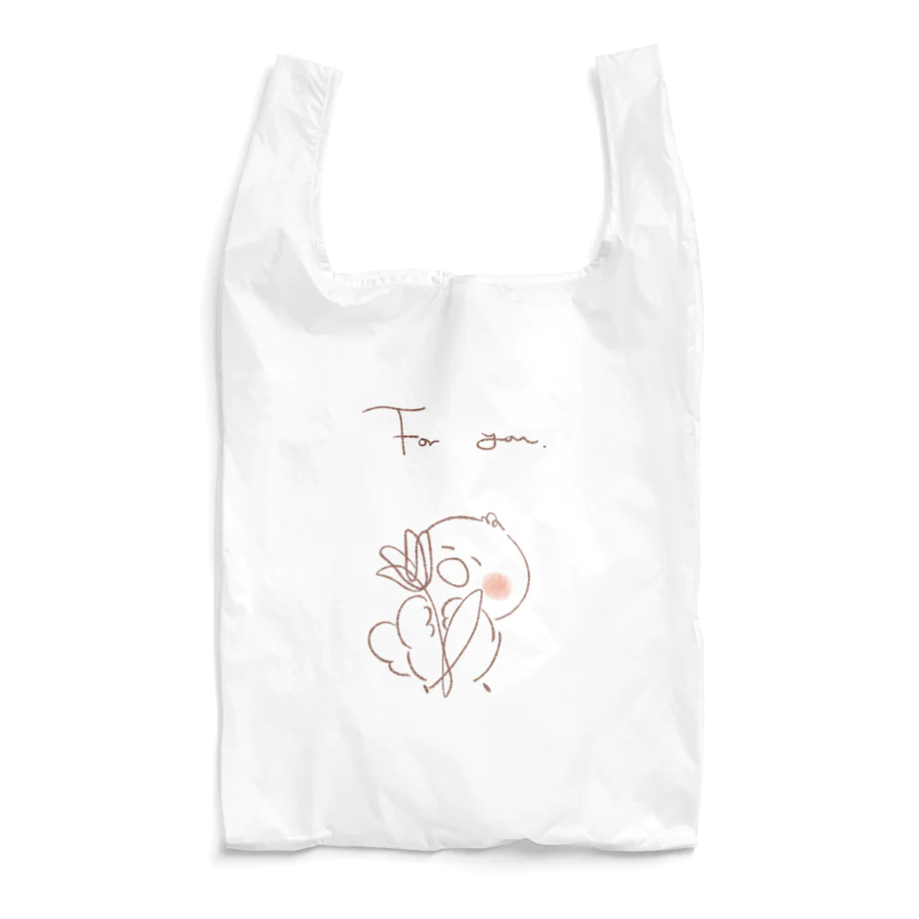 ぱれふるのオンラインショップ☽･:*のシンプルなぷっちゃんばっぐ Reusable Bag