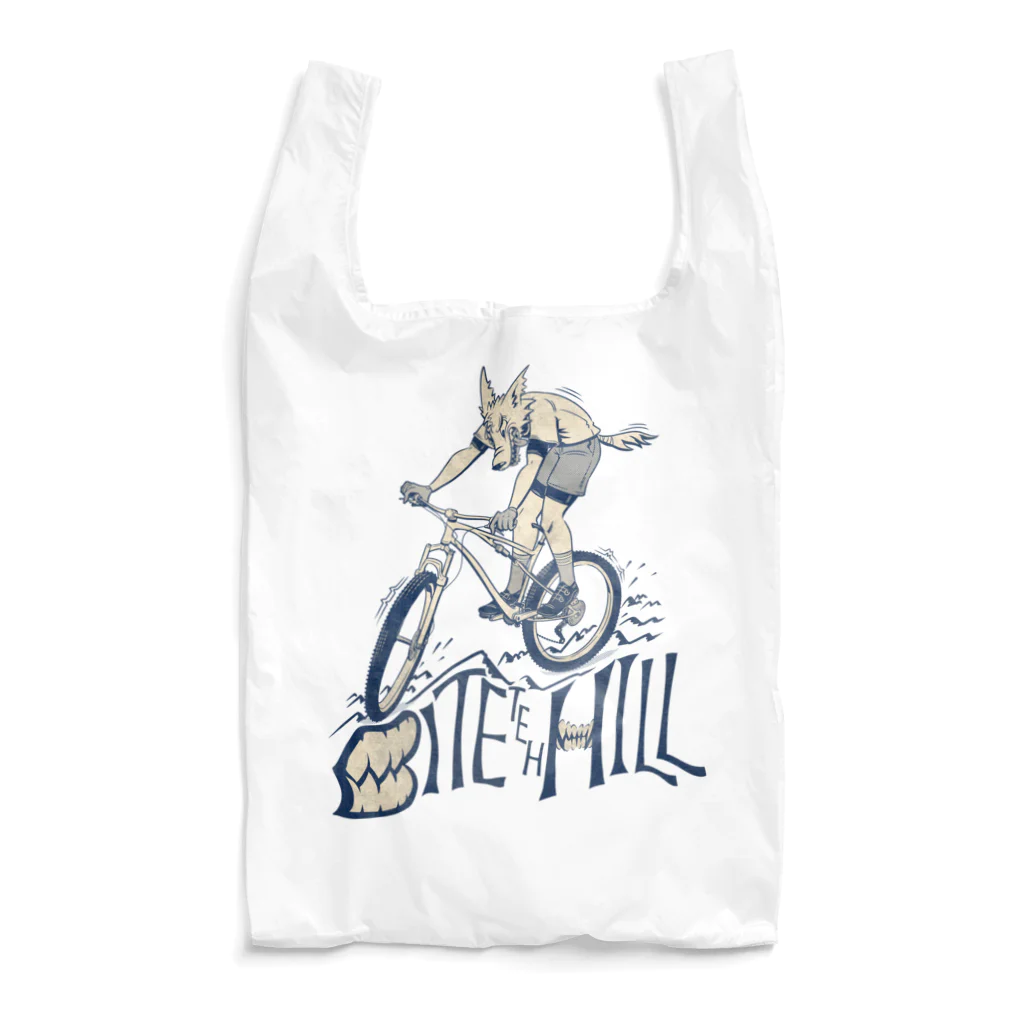 nidan-illustrationの"BITE the HILL" Reusable Bag