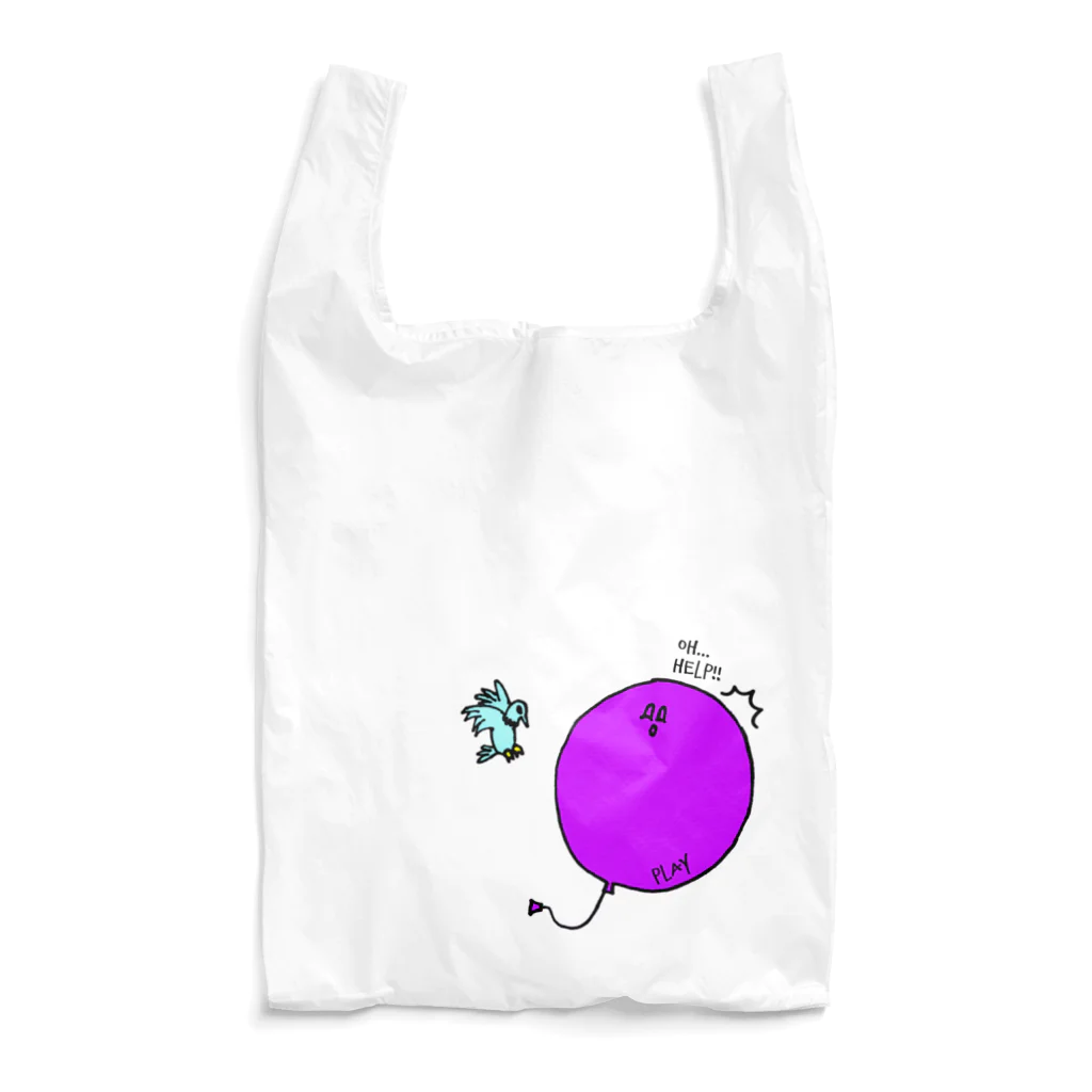 PLAY clothingのHELP BALLOON PU エコバッグ