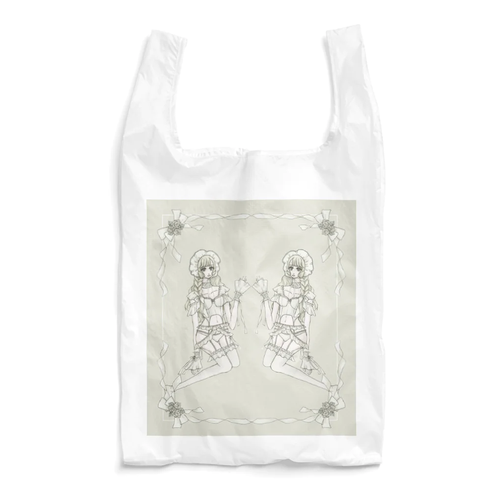 fancy少女のランジェリー少女 Reusable Bag