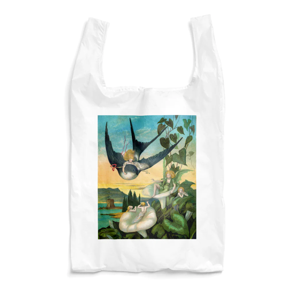 世界の絵画アートグッズのエレナー・ヴェア・ボイル 《おやゆび姫》 Reusable Bag