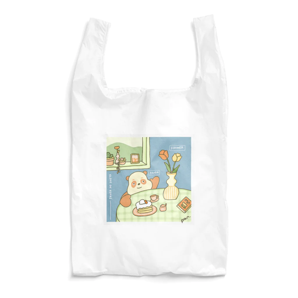 パンマルストアのパンダのおやつタイム Reusable Bag