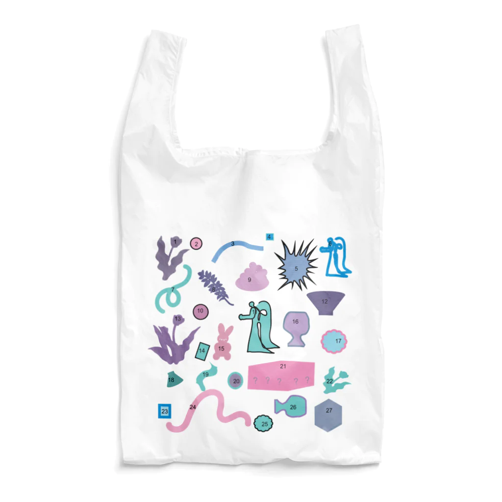 SHOP CMYKのCounting them A Reusable Bag