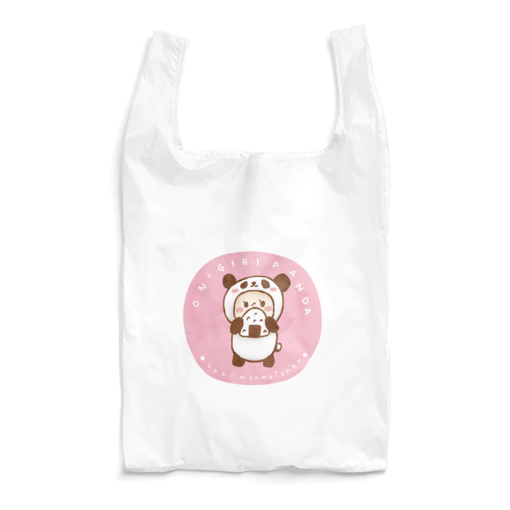 万枚ちゃんのおにぎりパンダ Reusable Bag