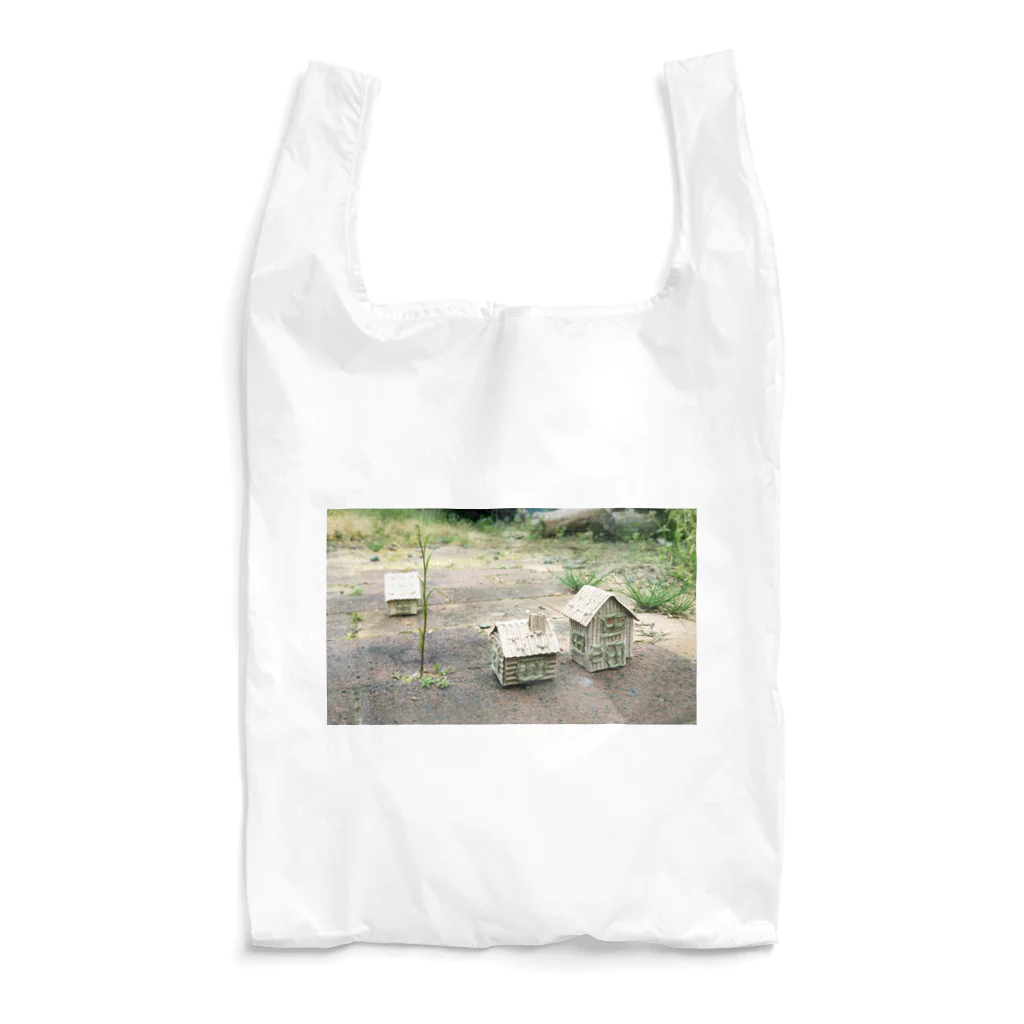 ぐら(GURA)の芽吹きの小屋【cardboard house】 Reusable Bag