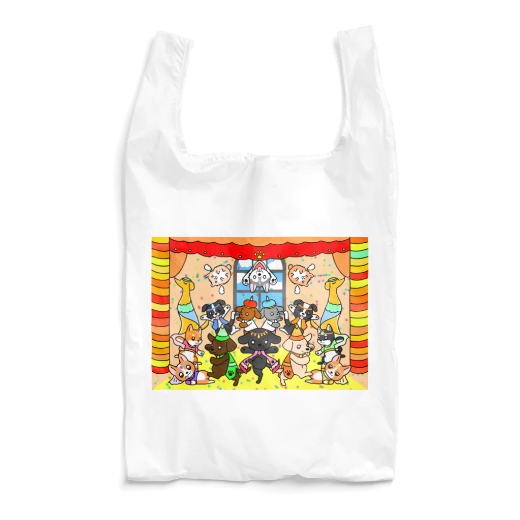 ラブラドールレトリーバーのねねちのインド映画風　ねねちフレンズ Reusable Bag