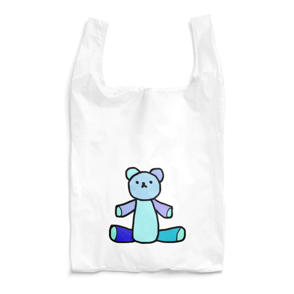 marlendのブルーなテディベア Reusable Bag