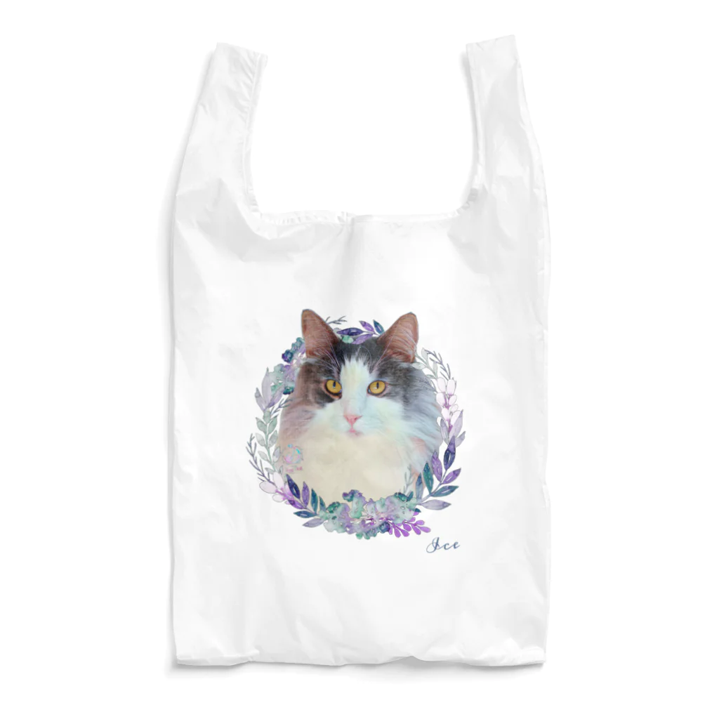 猫カフェラグドール（大阪難波）の猫カフェラグドールあいすflower Reusable Bag