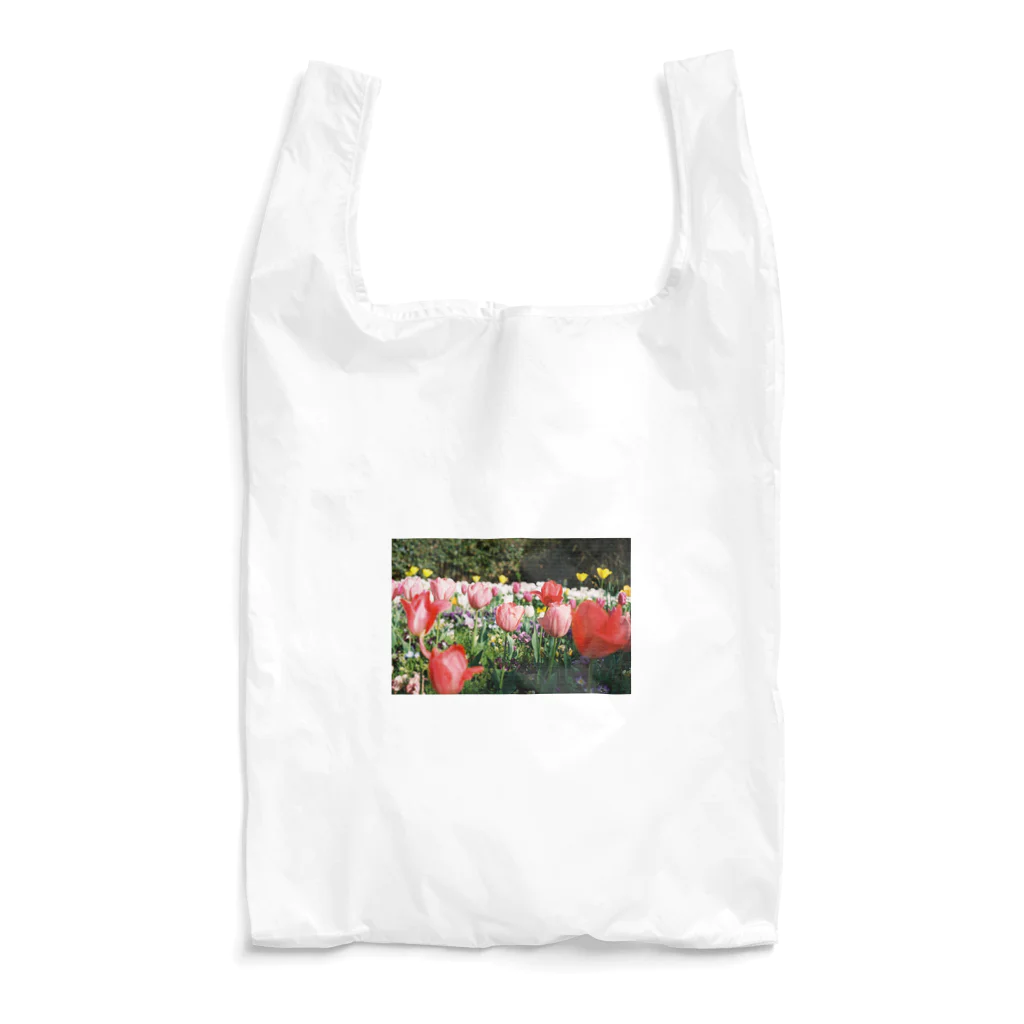 ブティックゆいたむのゴジラ公園のチューリップ Reusable Bag