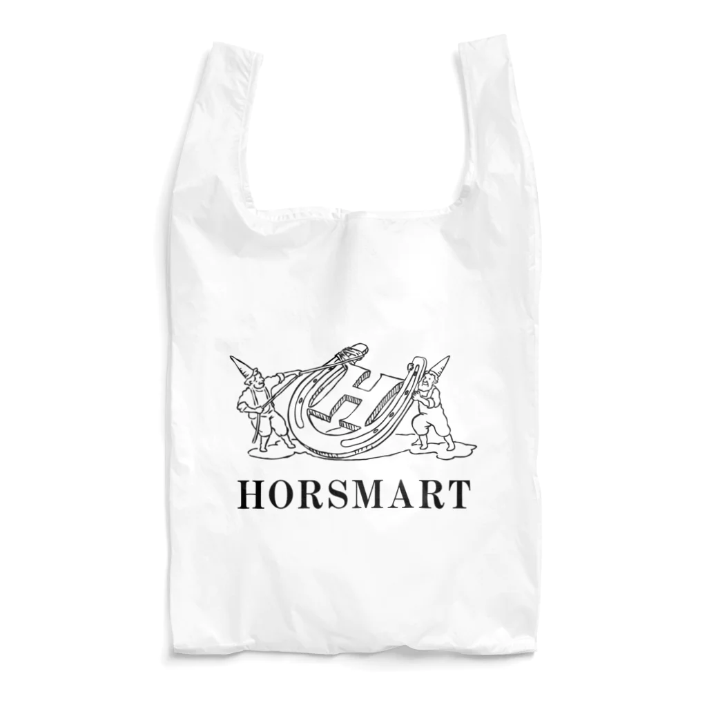 HORSMART公式ショップの色選べます『HORSMARTオリジナル商品』 エコバッグ