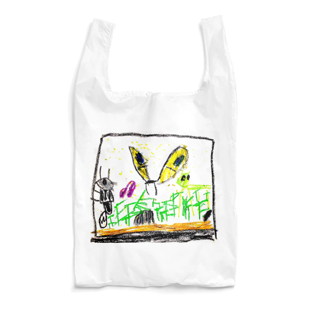 tapunのぽよたろうの春の虫の絵 Reusable Bag