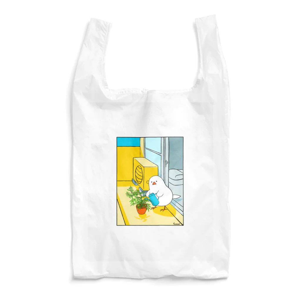 sumii--のキンカチョウのぱぺっちゃん(ベランダ) Reusable Bag