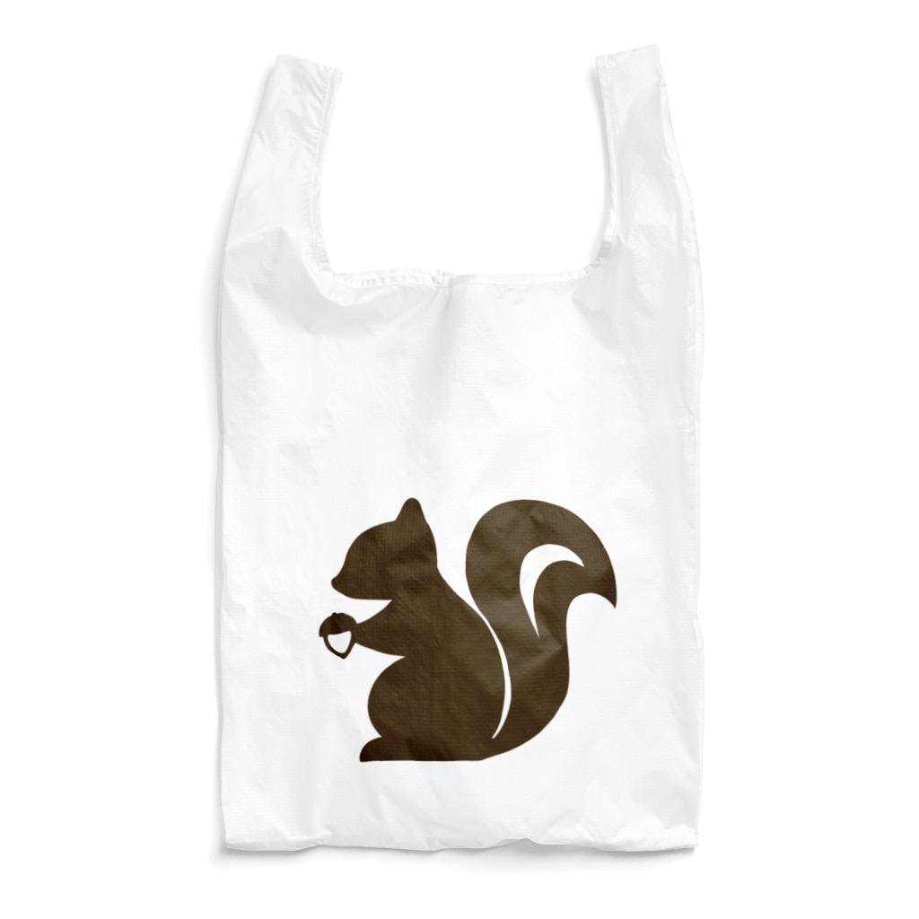 シルエットシマリス Reusable Bag By Coco Chipmunk Chipmunkcoco Suzuri